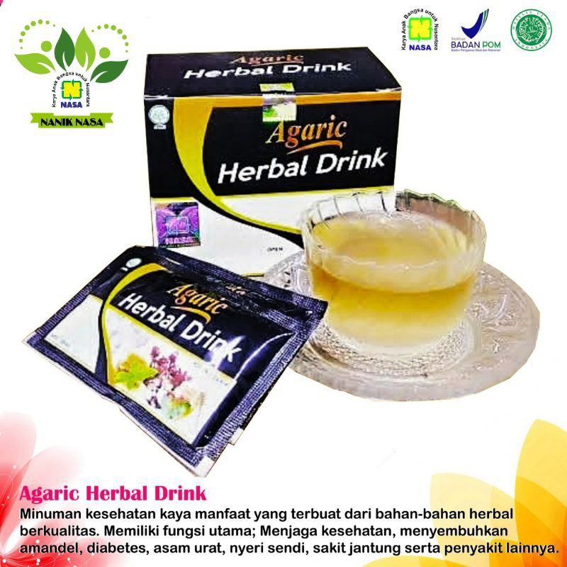 

AGARIC HERBAL DRINK NASA ORIGINAL - MINUMAN HERBAL