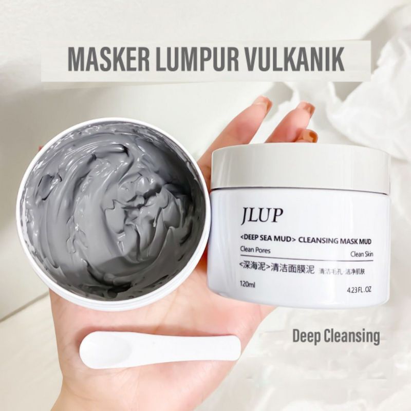 Volcanic Clay Mask Masker Wajah Facial Whitening Clay Mask