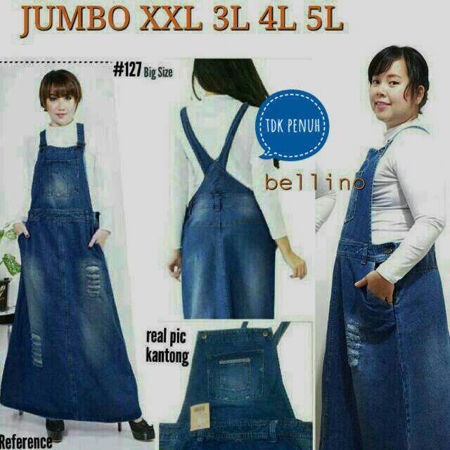 OVERALL ROK JUMBO HARD JEANS /WEARPACK ROK JEANS JUMBO