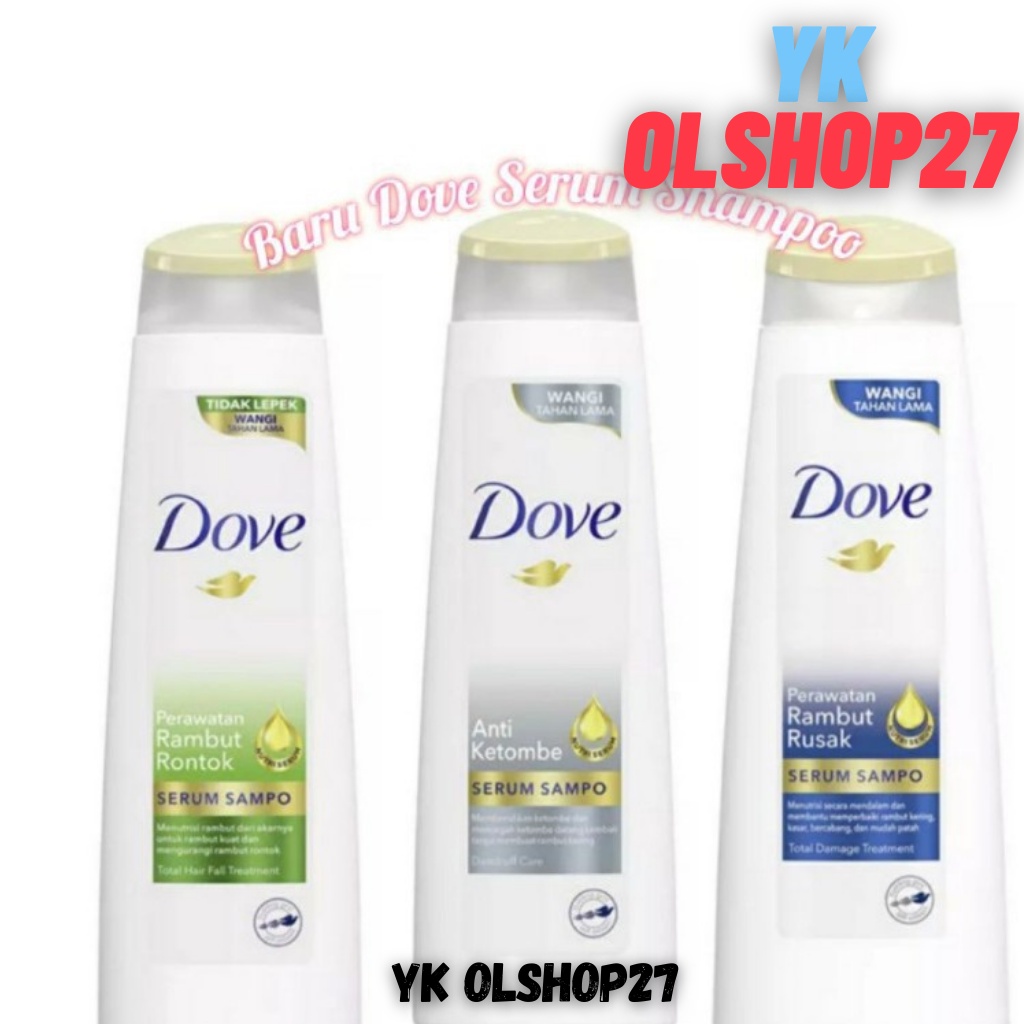Jual dove serum shampoo 135 Dove serum sampo anti ketombe perawatan