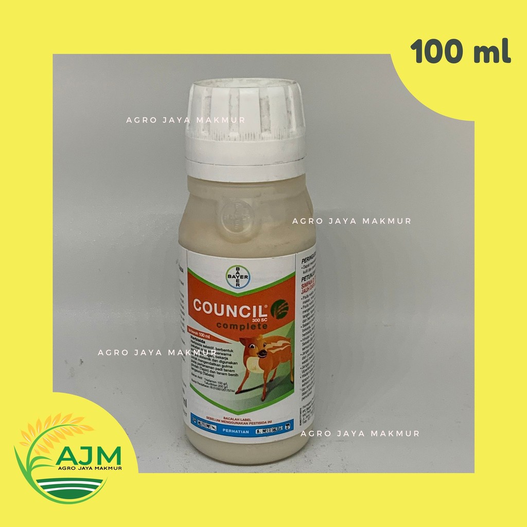 Council Complete 300SC 100ml Herbisida Selektif Untuk Tanaman Padi