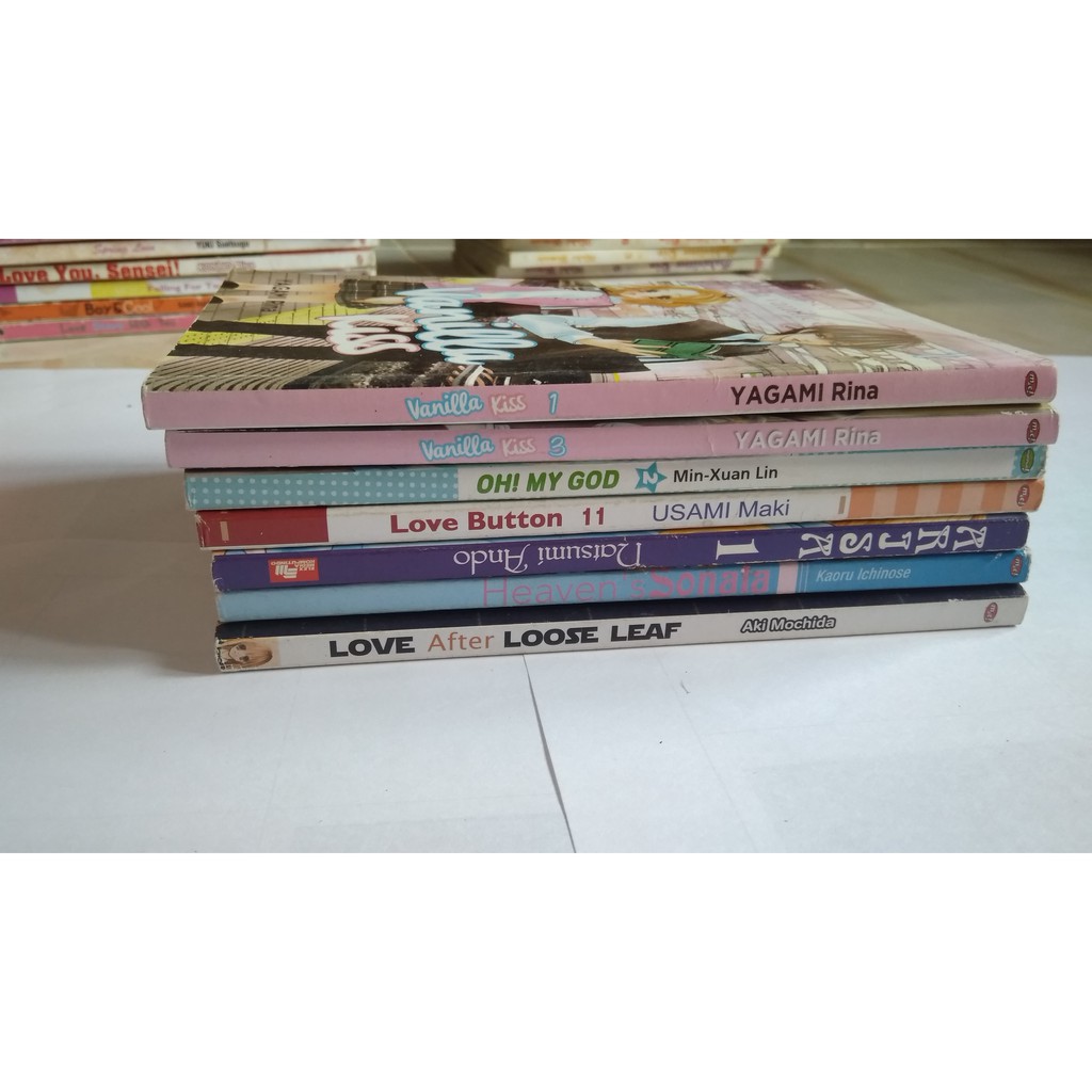 komik m&c dan 3L label dewasa dan remaja bekas, ori, romance komik jepang, komik anak