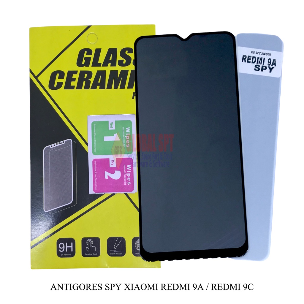 SPY XIAOMI REDMI 9A / 9C / ANTIGORES / TEMPERED XIAOMI REDMI 9A / REDMI9A