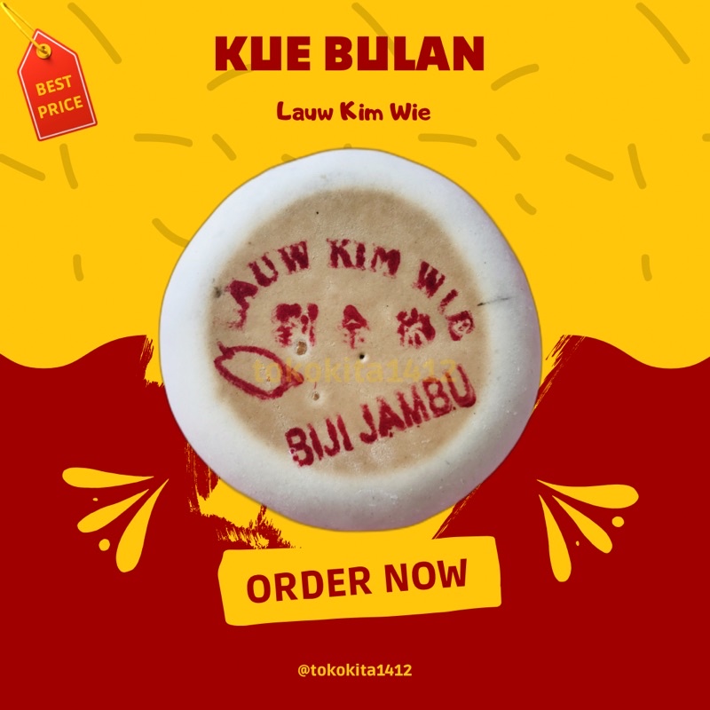 Kue Bulan Lauw Mooncake Tong Jiu Pia Ny. Lauw (Lauw Kim Wie) Halal - Nyonya Lauw Phia