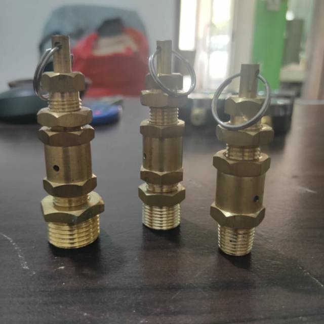Safety valve setrika uap laundry boiler