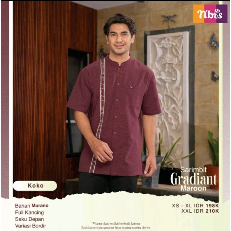 koko nibras gradiant marun