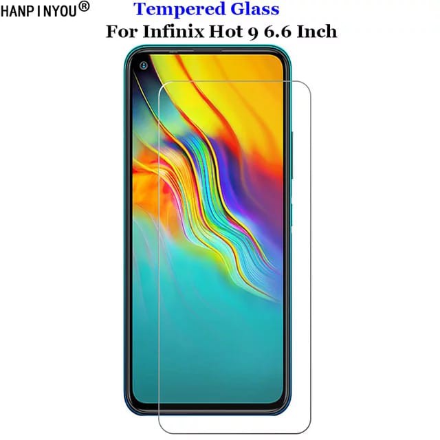 Infinix Hot 9 Tempered Glass Clear Anti Gores Kaca