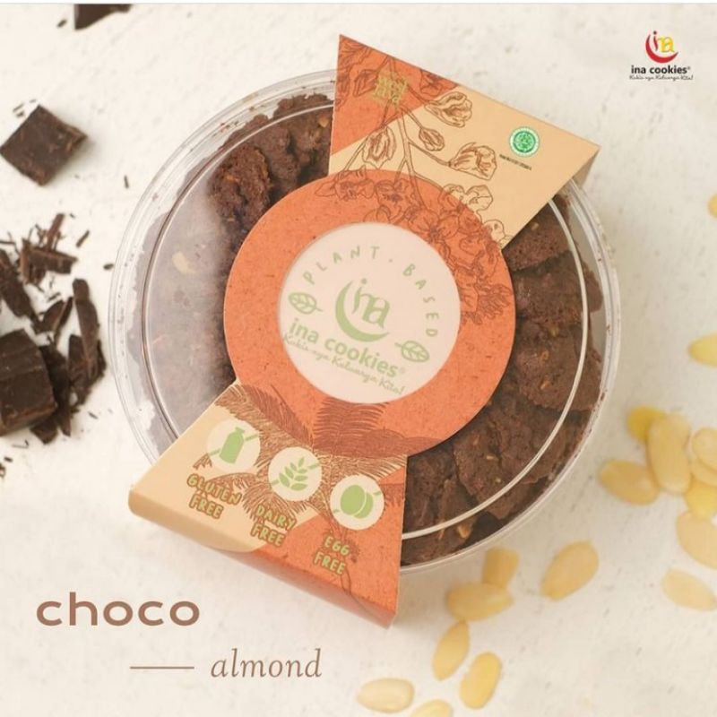 

Choco Almond.Ina Cookies,Reguler.