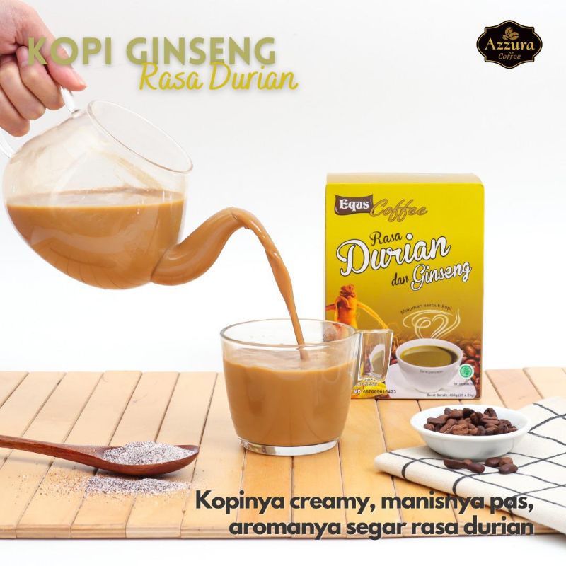 

kopi Ginseng Durian