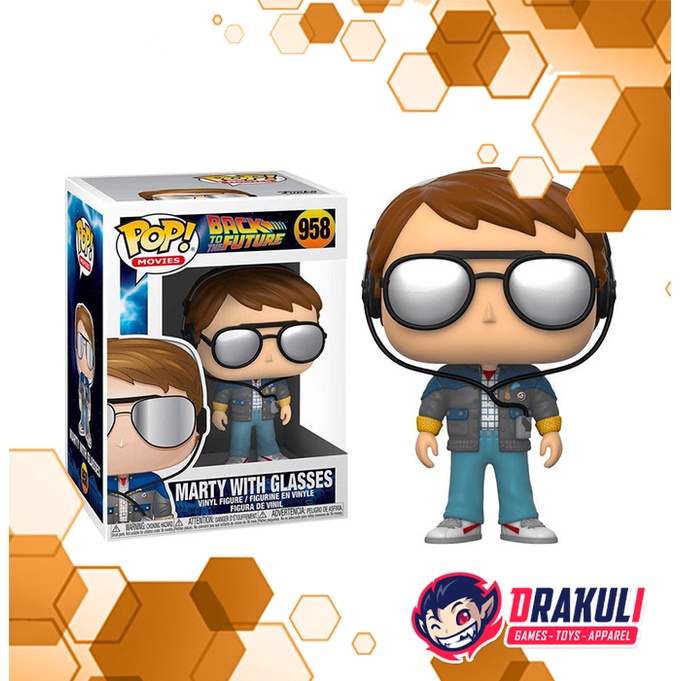 Toys Funko Pop! Back to the Future – Marty with Glasses