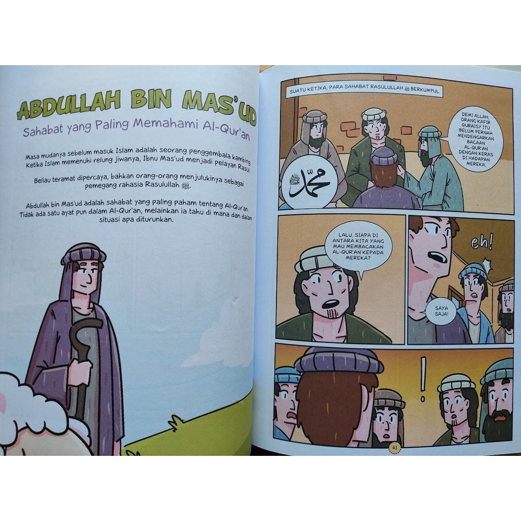 Komik Anak Islam : 10 Sahabat Mulia Karena Islam