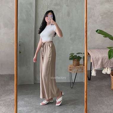 AZKYA KULOT RIBON PANTS PREMIUM CELANA KULOT