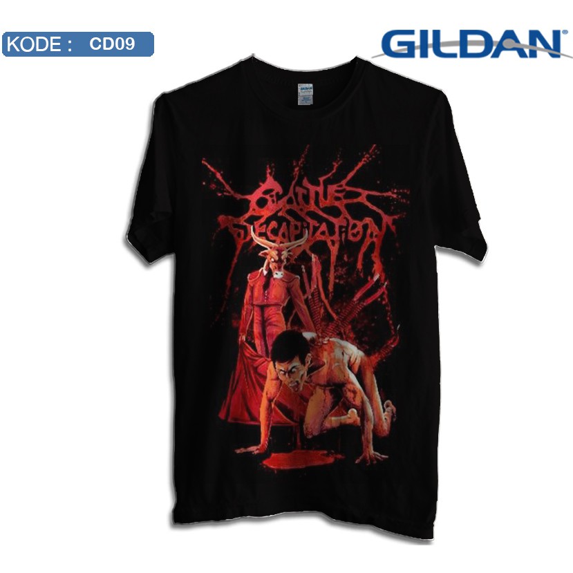Kaos cattle decapitation band baju distro pria cd09