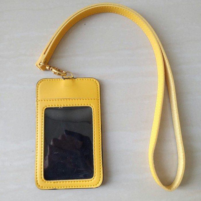 

Hari Ini Name Tag Id Card Kartu Tali Kulit Kuning 4 Slot Card Kwalitas Bagus Hot Sale