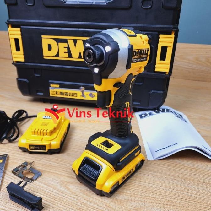 Brushless impact screw driver bor obeng cordless DCF850 DEWALT DCF 850