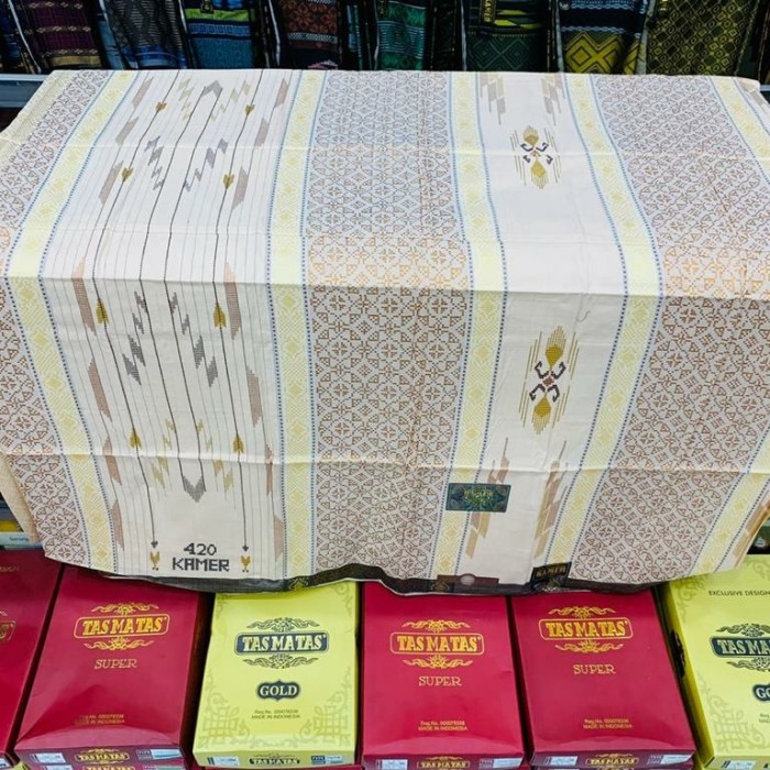 SARUNG TENUN SUTRA KAMER SUPER 420 SETARA TAMER LAMIRI BHS SGT 0010