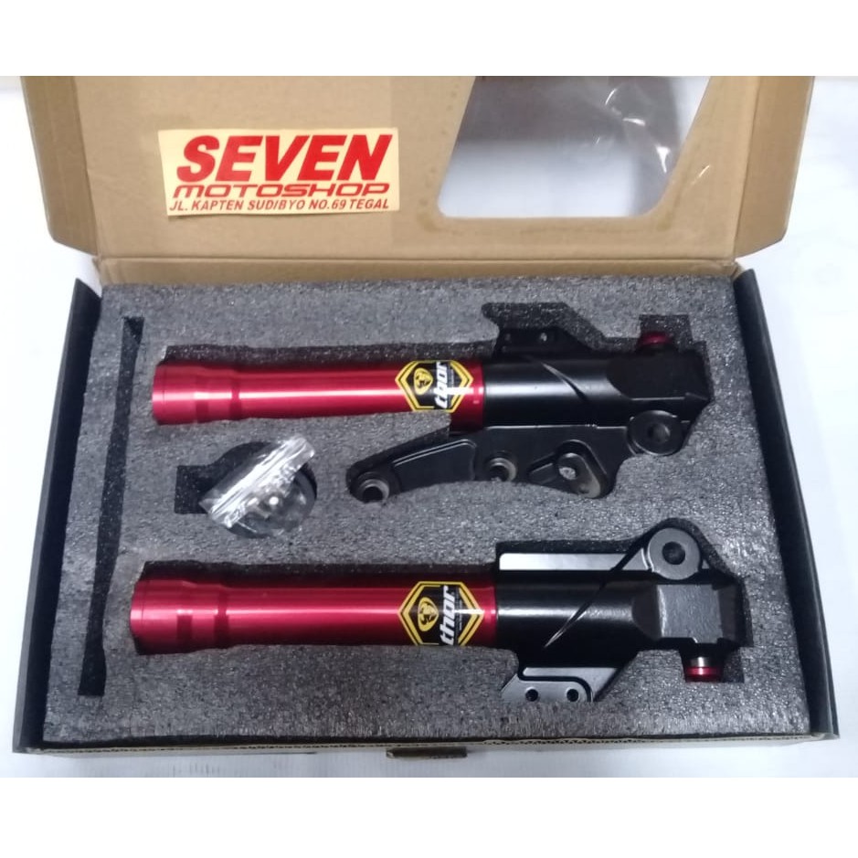 TABUNG SHOCK DEPAN NMAX RED THOR