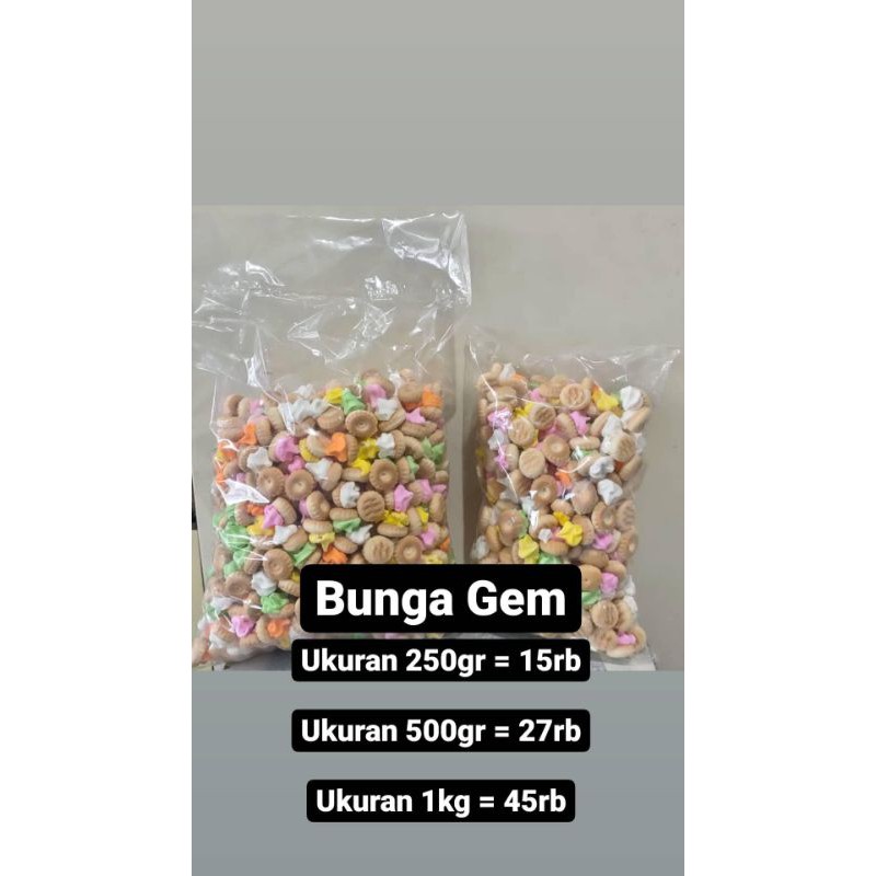 

Biskuit Bunga Gem (1 Kg)