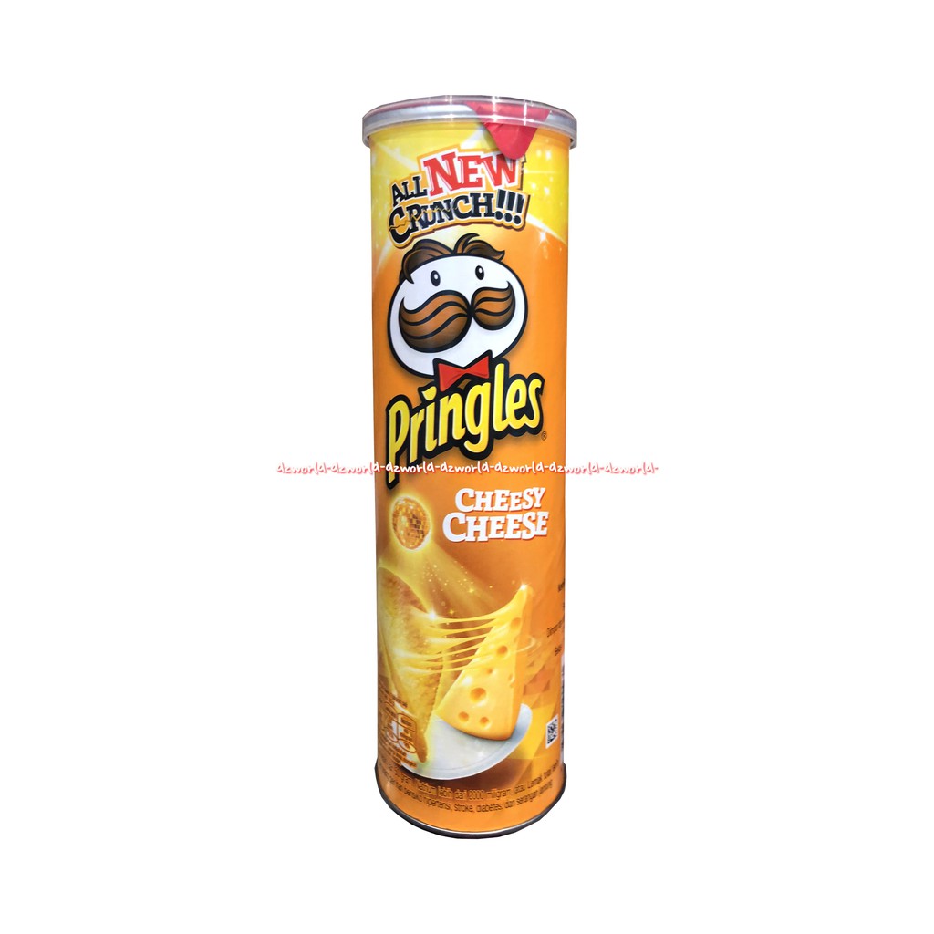 Pringles Salt Seaweed 107gr Kaleng Cemilan Snack Kentang Asin Keripik Kentang Pringless