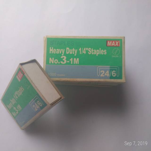 

Isi Staples Besar MAX No.3-1M 24/6 [Refill]