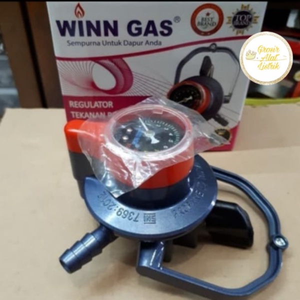 Unik Kepala regulator win gas W900 M dual lock ORIGINAL Diskon