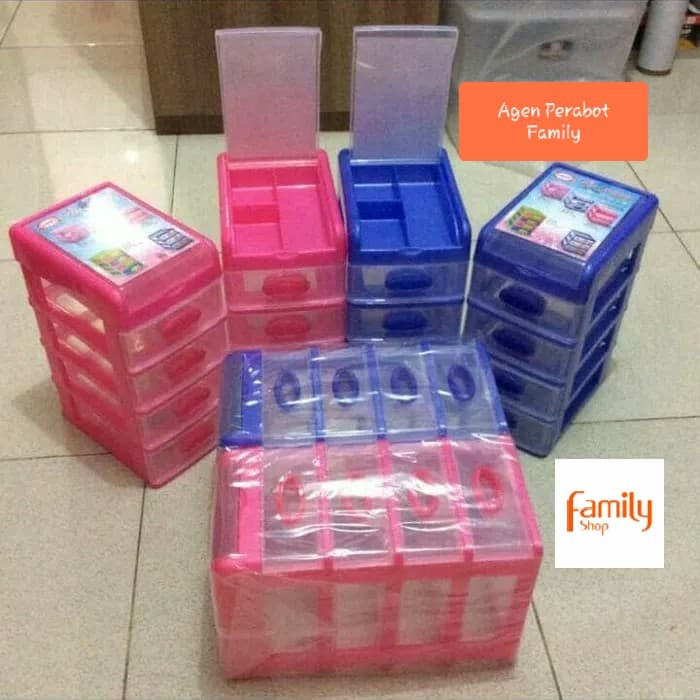 Laci Susun 5 Kecil Shinpo / Laci Mini / Mini Container / Laci Plastik