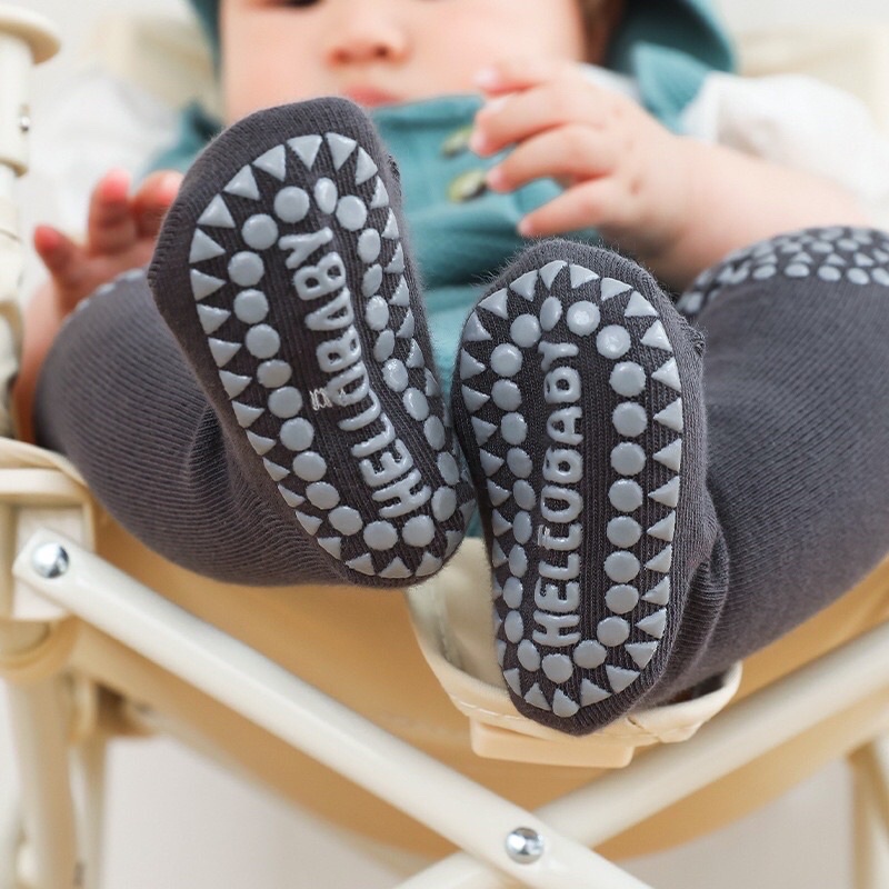 Kaos Kaki Anak Bayi Panjang Karakter Lucu Hewan Dengan Anti Slip Di Lutut