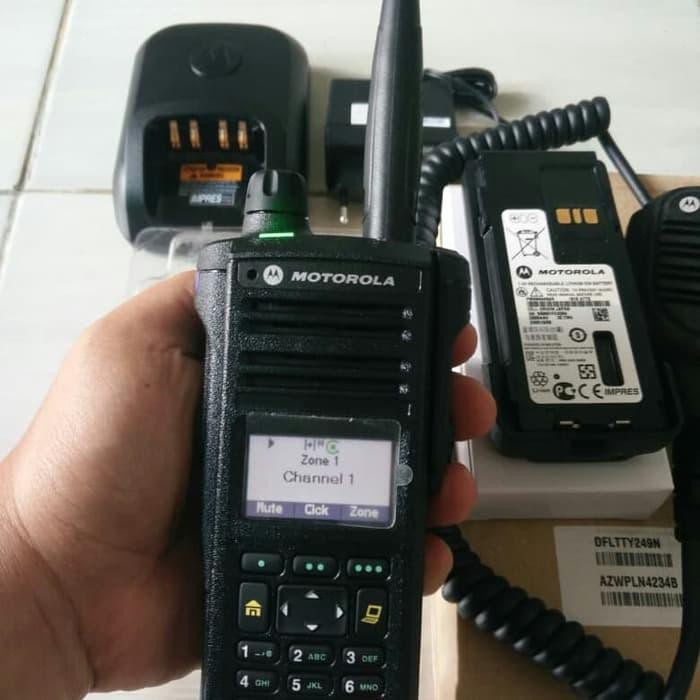 Handy Talky HT Motorola APX1000 P25 Original Trunking Radio Komunikasi Polisi Rapi Orari Polantas PJ