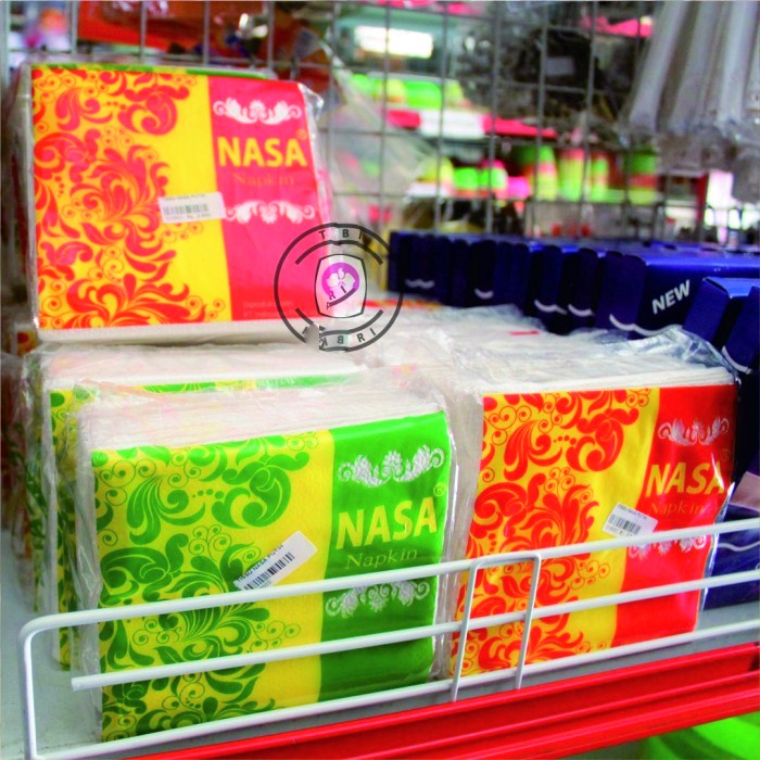 Nasa Napkin Tissue 50 Sheets Tisu nasa napkin tisu Makan Tisu Sendok makan Tisu Napkin TIsu kondangan tisu pesta tisu kasar kertas Napkin Tissue tisu belah 2 50s