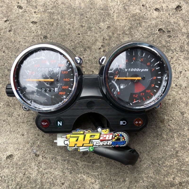 SPEEDOMETER SPEDO SPIDO KILOMETER ASSY RX RXK RXKING RX KING NEW HITAM