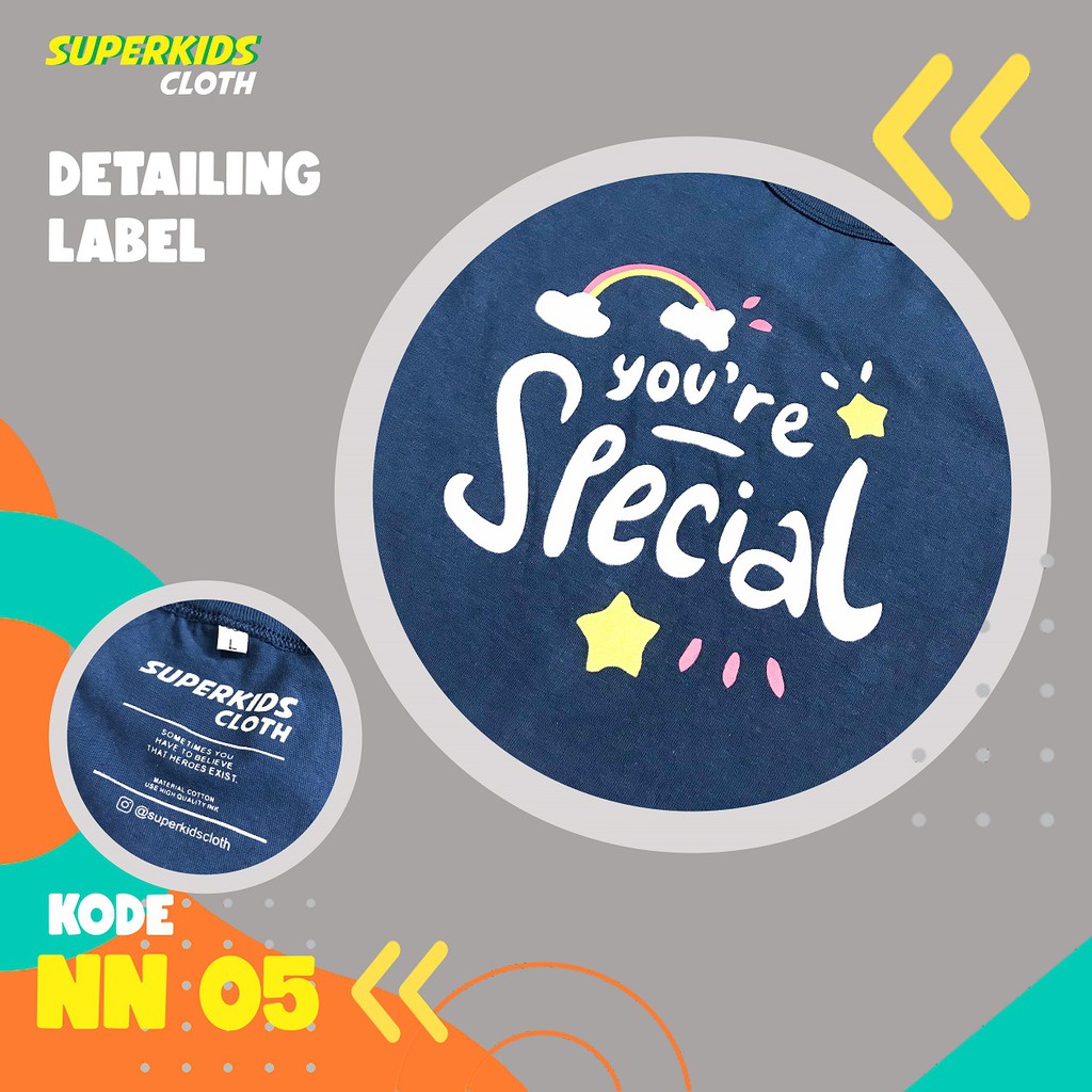 BAJU ANAK PEREMPUAN / KAOS ANAK PEREMPUAN / PAKAIAN ANAK CEWEK KAOS ANAK CEWEK LENGAN PANJANG STRIPE U'RE SPECIAL (NEW NORMAL EDITION) SUPERKIDS CLOTH 1 - 11 TAHUN