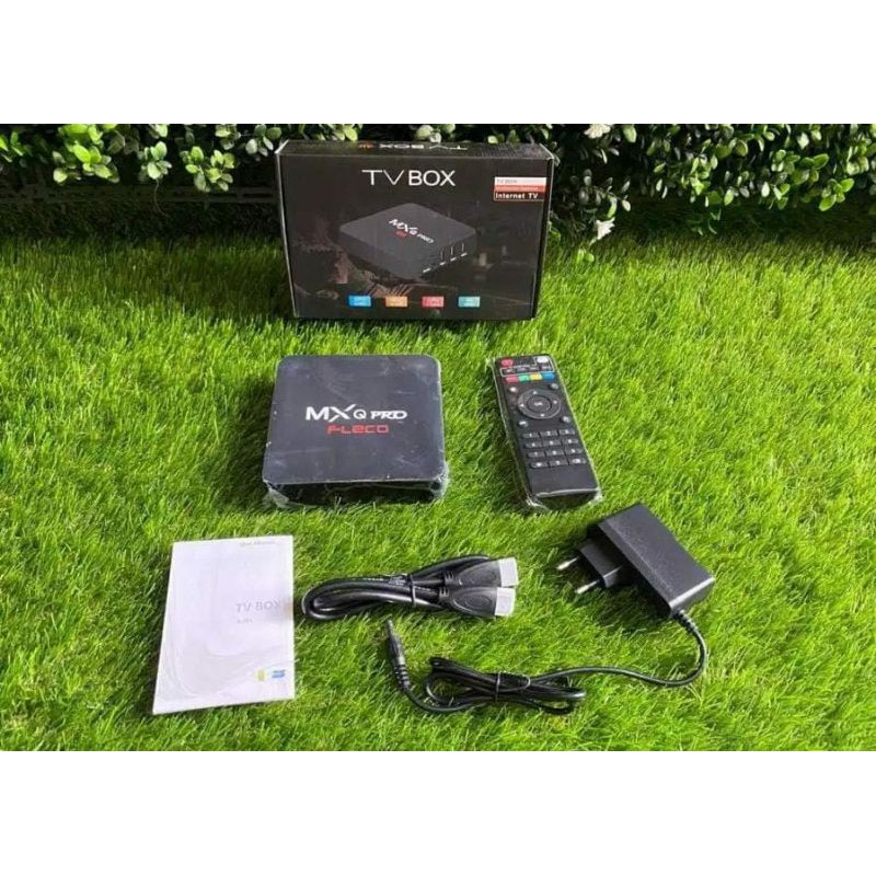 Android TV BOX MX9 Quad Core 2 + 16GB HDMI SD Slot TV Set-Top Box Media Player untuk Android 9