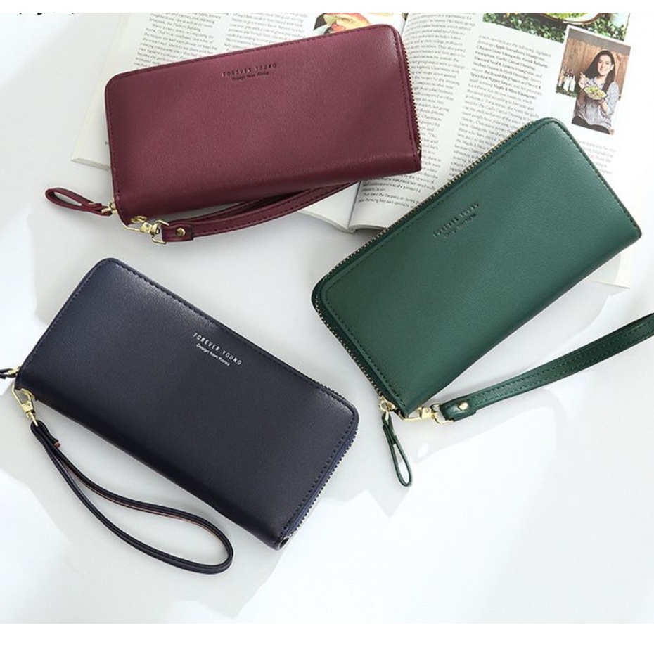 PA Dompet Panjang Wanita Gaya Korea Import DOMPET WANITA 3 RUANG / TF081