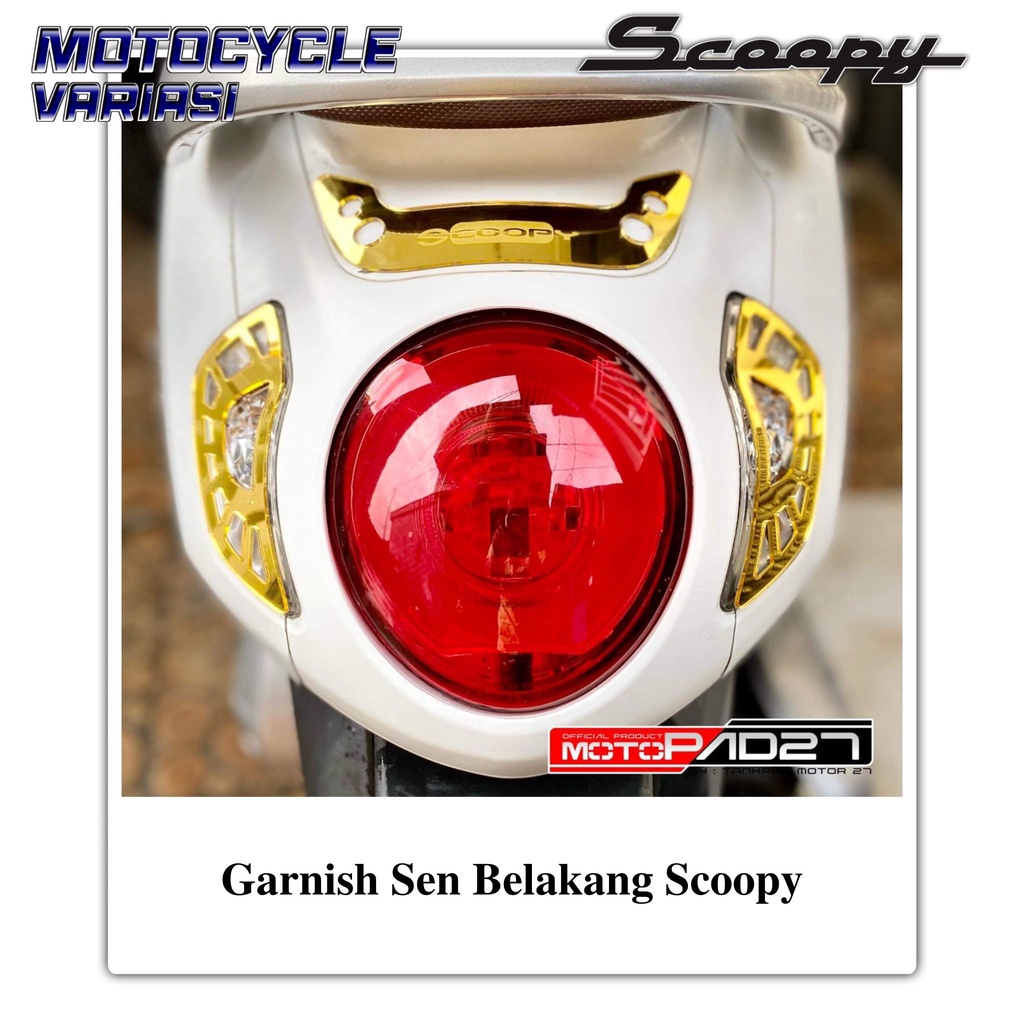 Garnish Sen Belakang Scoopy Garnis Sen Scoopy