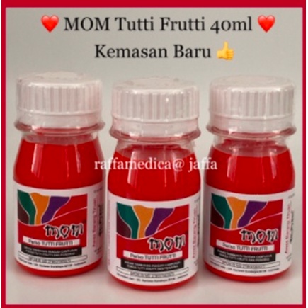 

⚡COD⚡ Essence “MOM” 40ML rasa TUTTI FRUTTI