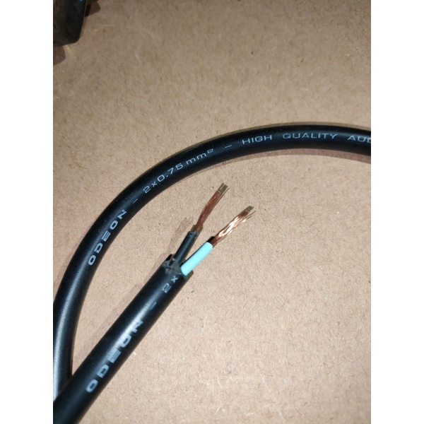 Kabel 2x0.75 Odeon 2 x 0,75 per meter tembaga murni