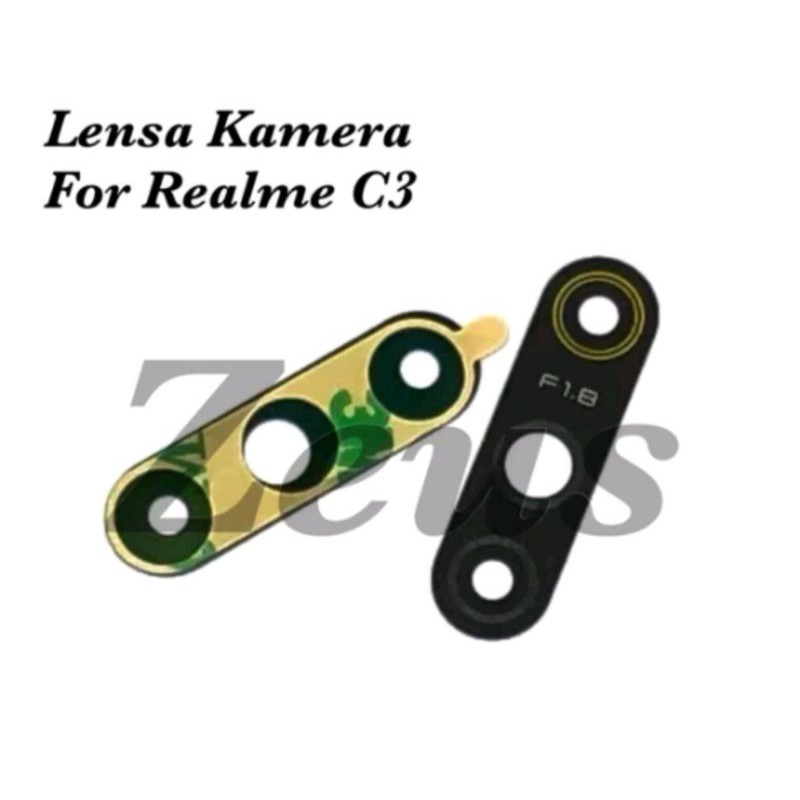 KACA KAMERA LENSA KAMERA CAMERA RING KAMERA REALME C3 C 3 BAHAN KACA GLASS