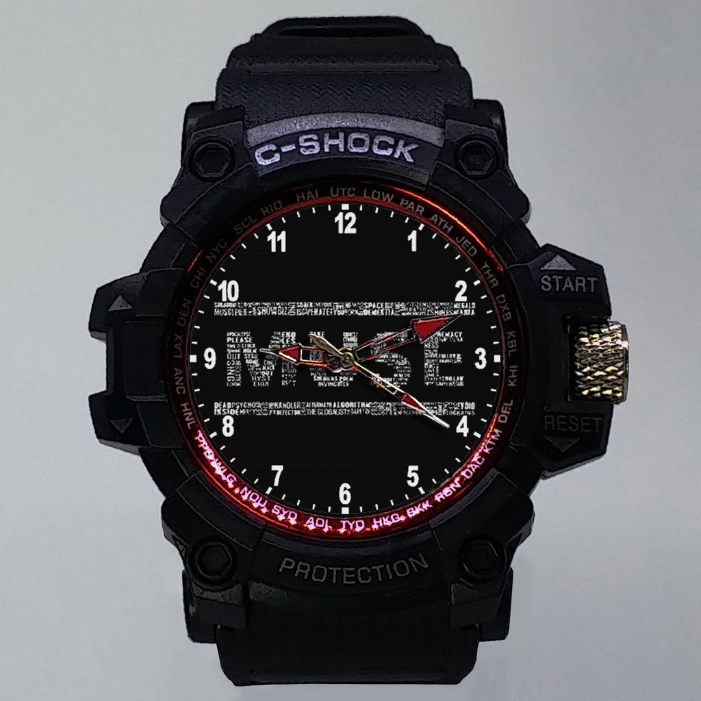 (ISTIMEWA BOSSQUE) JAM TANGAN MUSE LIST MERAH - EXCLUSIVE 2