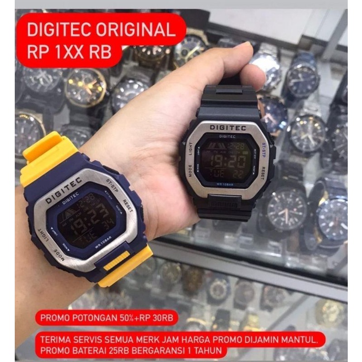 jam original petak rubber cowok best seller