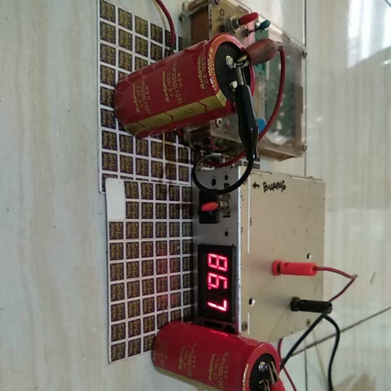 Elko 100V 10000UF Rubycon merah