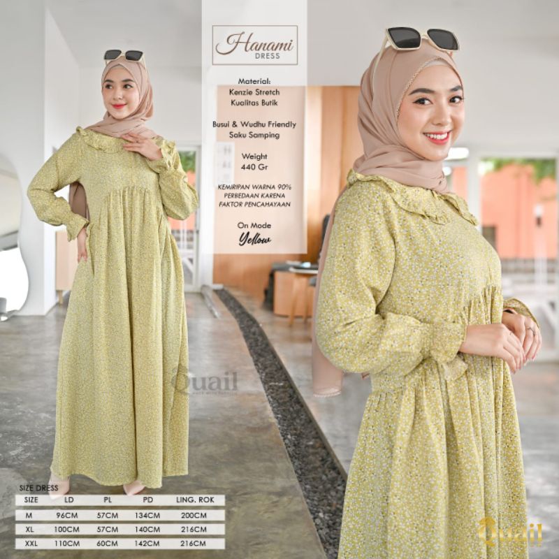 Hanami Gamis QuaiL Hijab