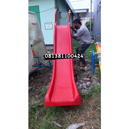 fiber perosotan anak mainan seluncuran paud mainan sekolah tk free ongkir jkt