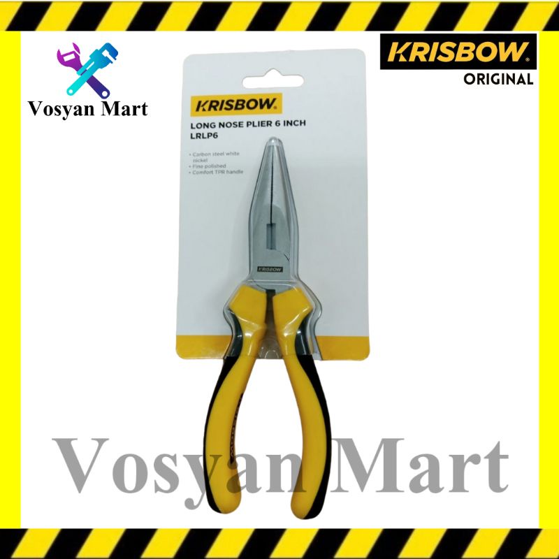 Krisbow Tang Lancip 6 inch Tang Long Nose Krisbow 6 inch Tang Cucut Krisbow 6 inch