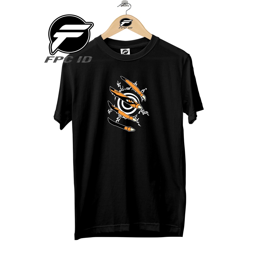 Kaos Anime Japan Tiger Eyes Cotton Combed 30s Pakaian Pria Distro Atasan Wanita Tshirt Jumbo Pilihan Favorit Fpc Id