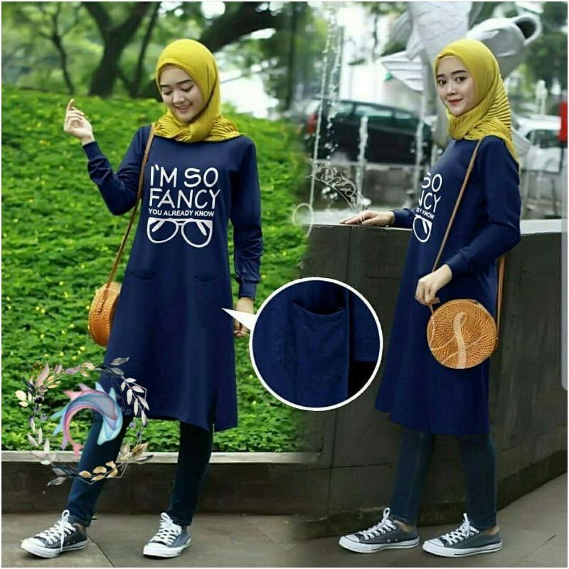 TUNIK FANCY FASHION / TUNIK MUSLIM / TUNIK FASHION / PAKAIAN WANITA / BAJU WANITA