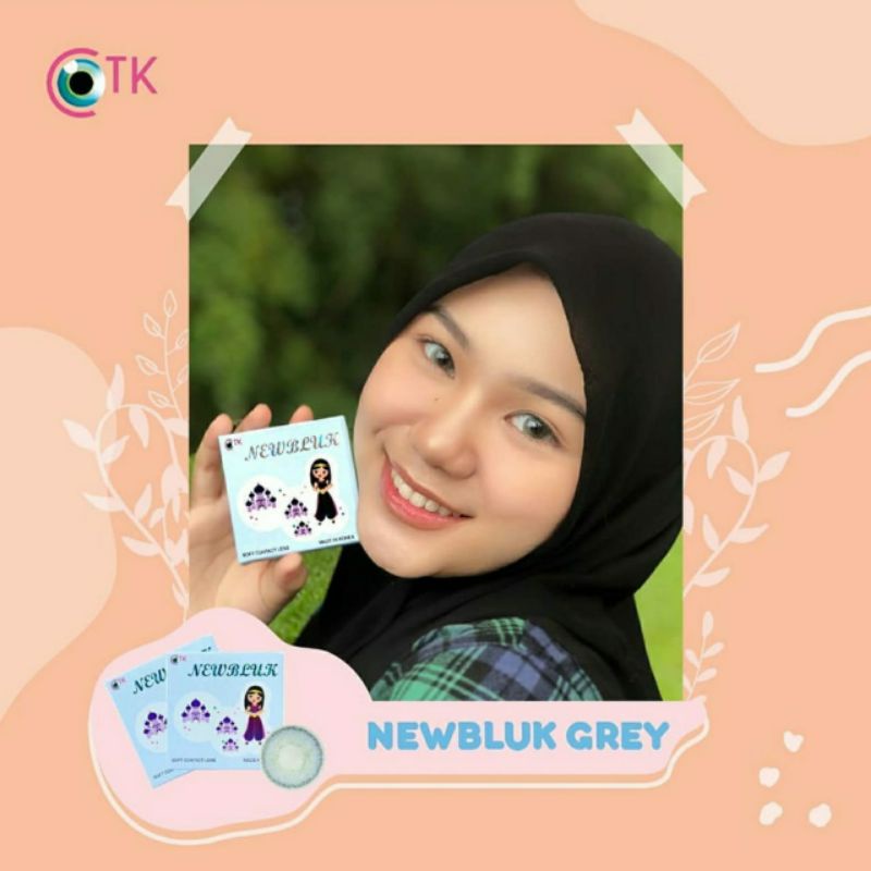 Softlens Warna NEWBLUK 15 MM  / Soflen Soflens Warna NEW BLUK