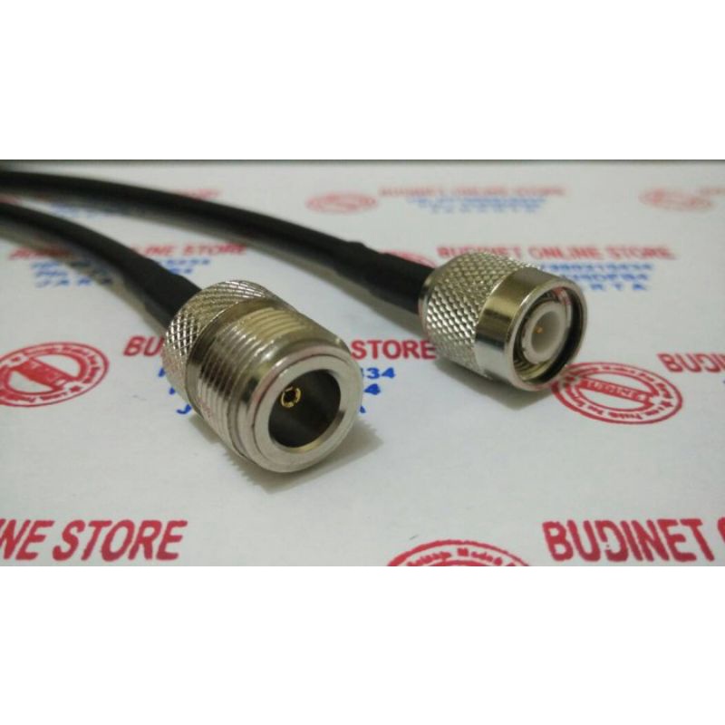 kabel pigtail n female to tnc male rg58 15m