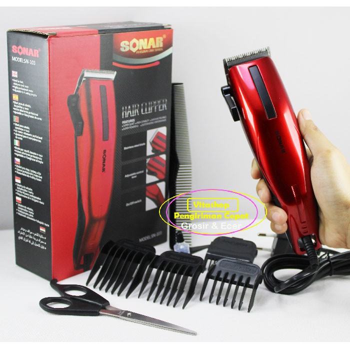 SONAR SN-103 CLIPPER ALAT CUKUR RAMBUT LISTRIK