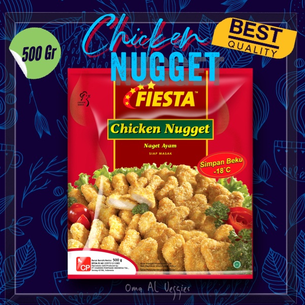 

FIESTA CHICKEN NUGGET / NUGGET AYAM 500 GR