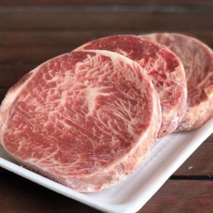 

Daging Sapi Beef Steak Ribeye Meltique Wagyu Premium - 1Kg Muezhahalifah